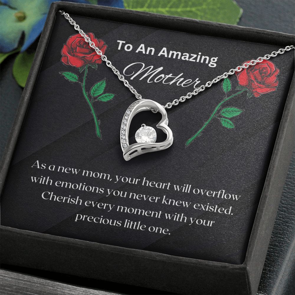 New Mom Forever Love Necklace