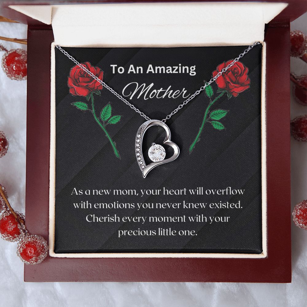 New Mom Forever Love Necklace