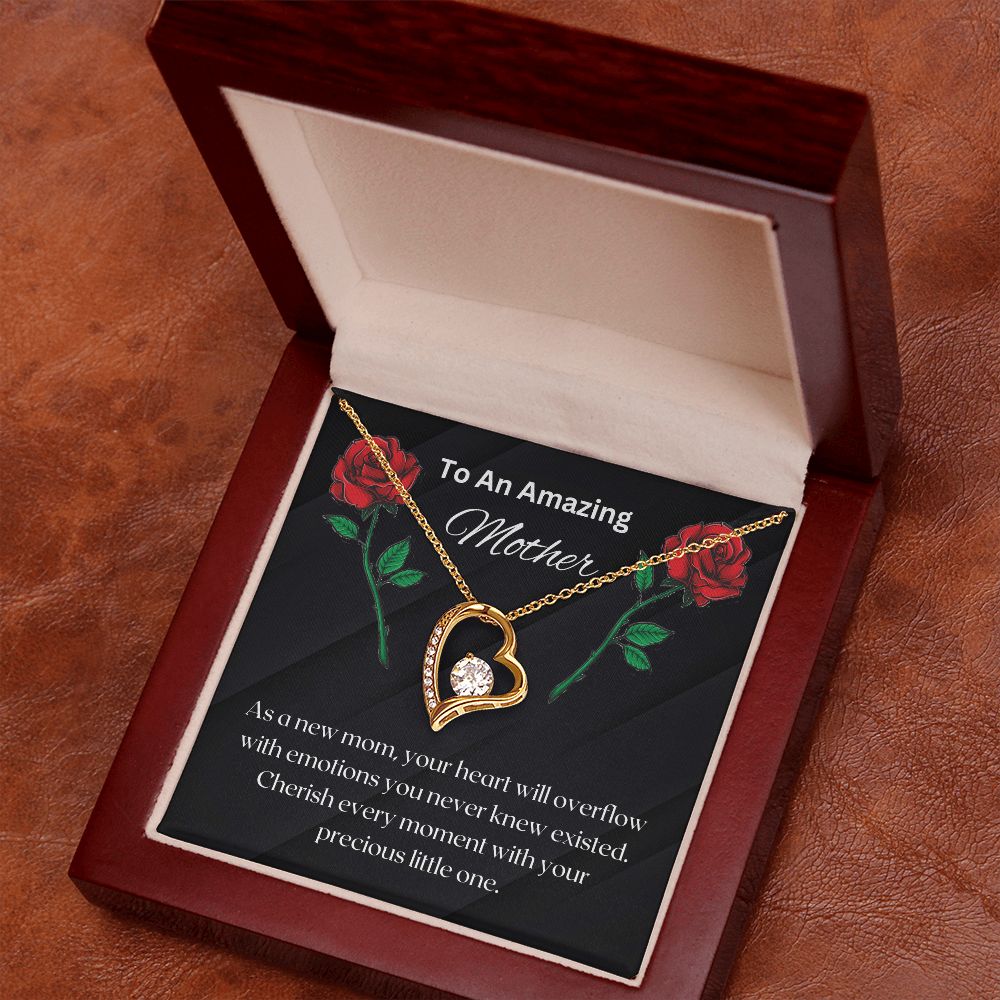 New Mom Forever Love Necklace