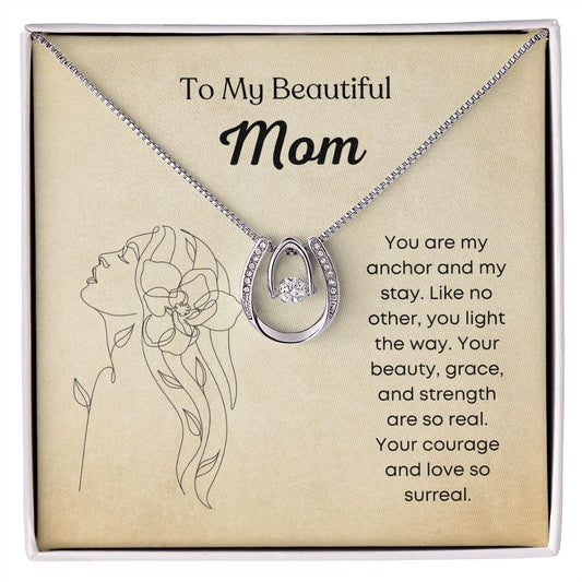 Mom Pendant Necklace