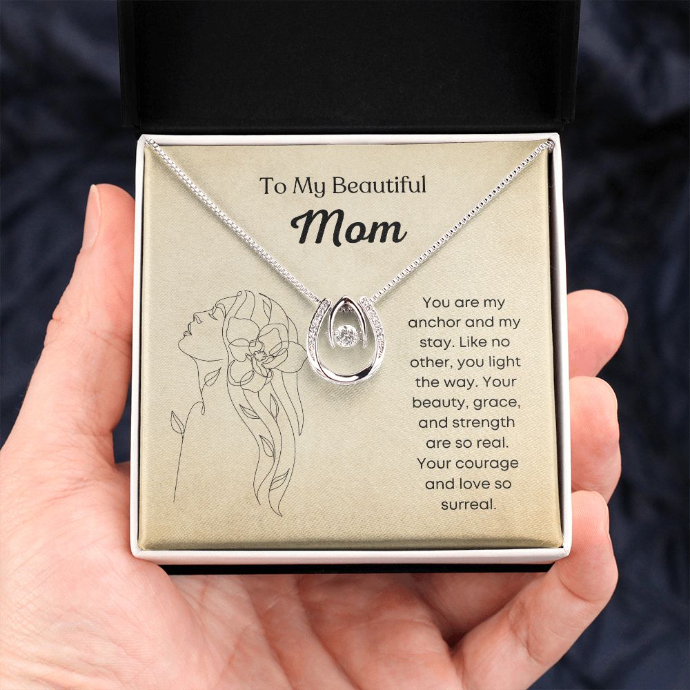 Mom Pendant Necklace