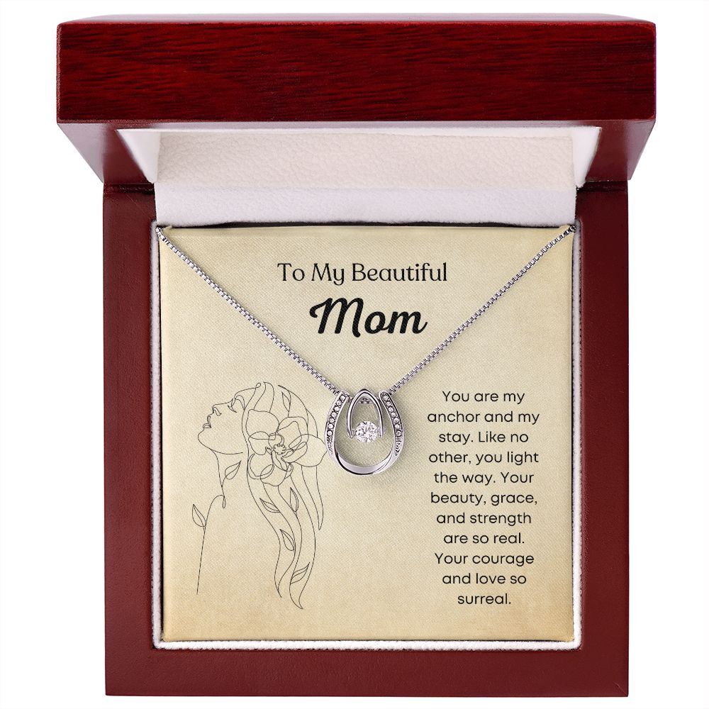 Mom Pendant Necklace