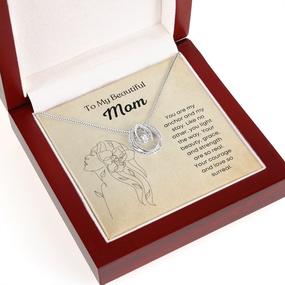 Mom Pendant Necklace