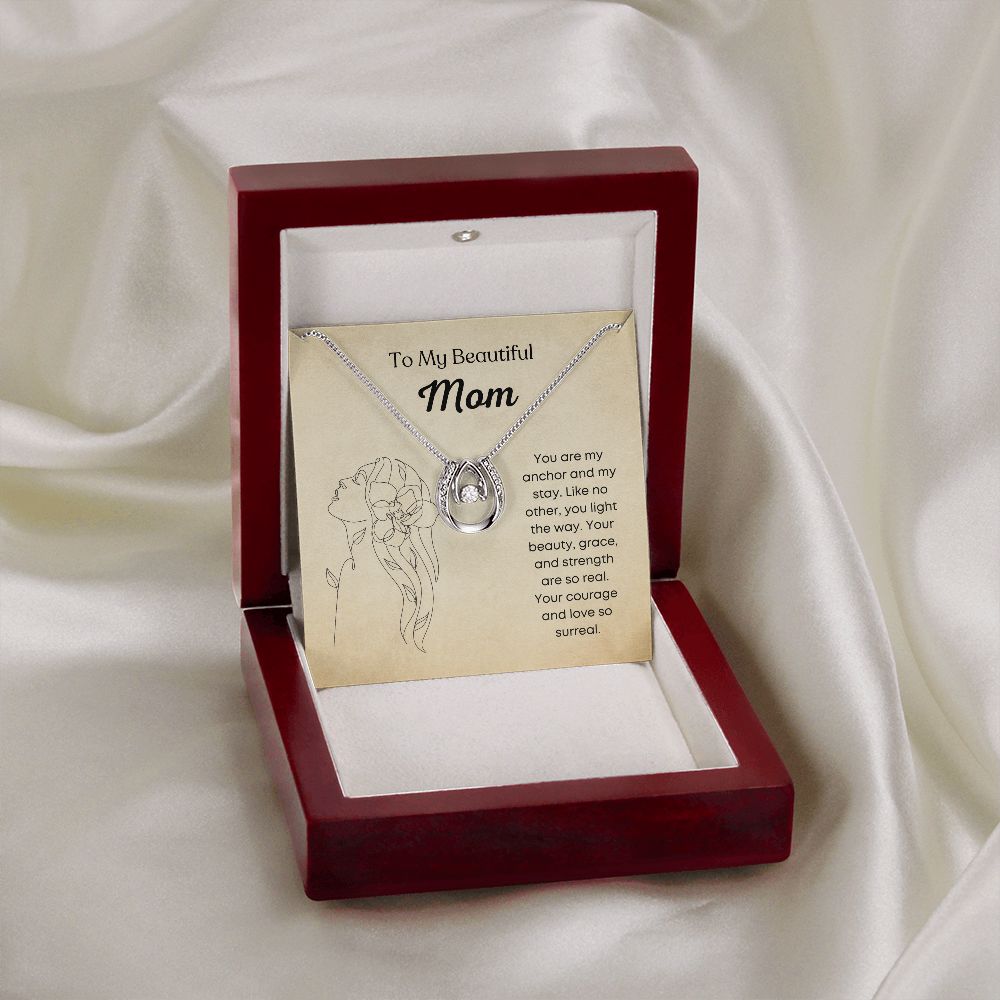Mom Pendant Necklace