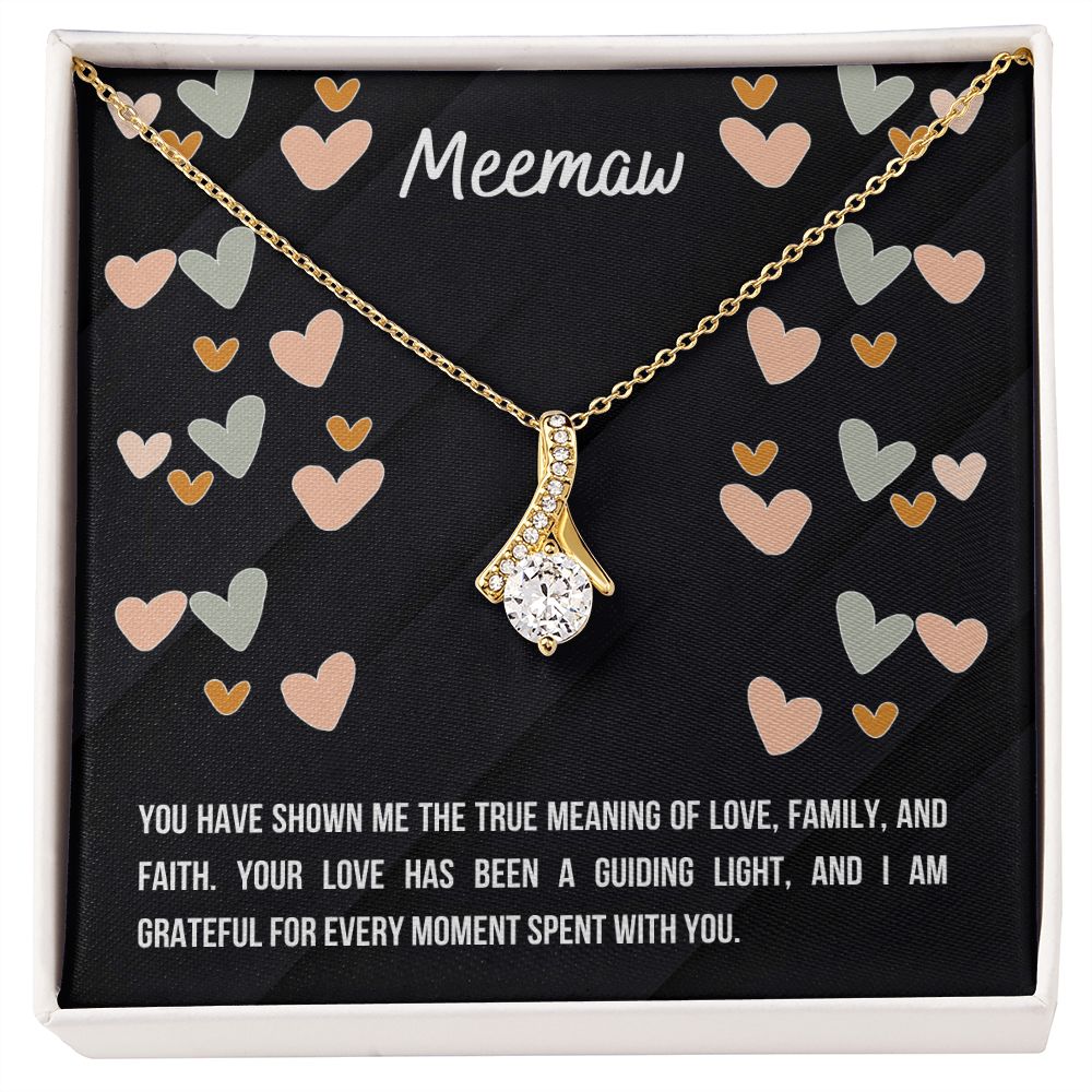 Meemaw Pendant Necklace