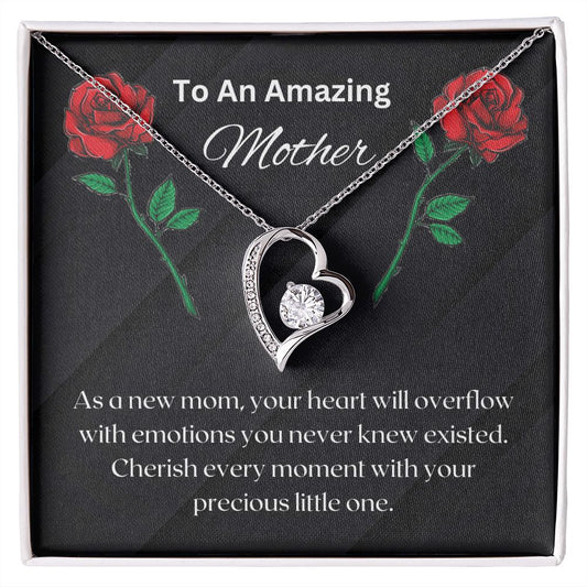 New Mom Forever Love Necklace